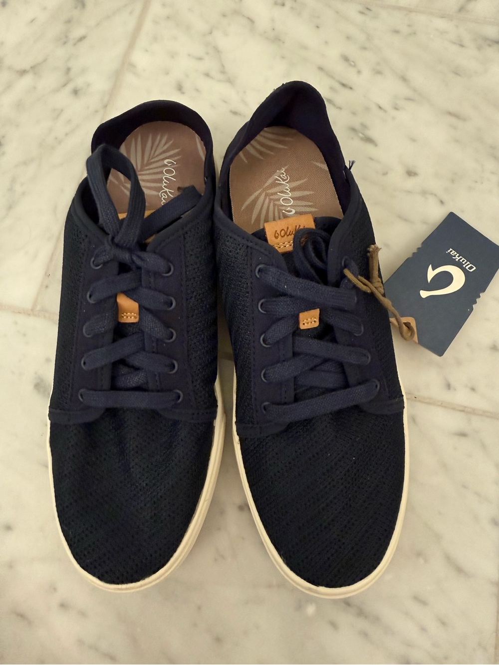 OluKai Women’s PEHUEA LI Lightweight Sneakers in Trench Blue. Size 9.5 (NEW) - Picture 3 of 8